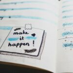 white paper with note