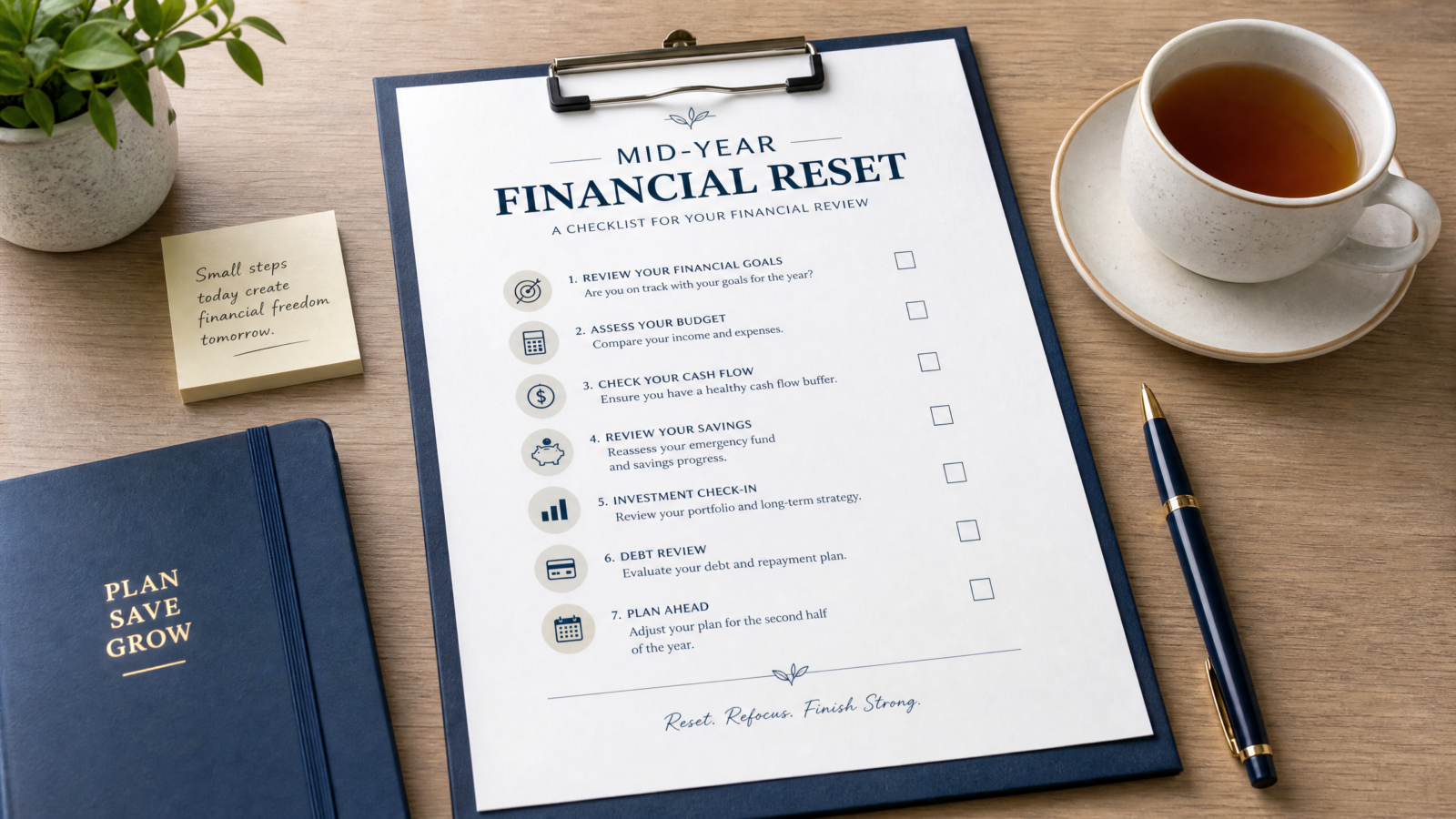 Mid-Year Reset: How to Review Your Finances and Plan the Rest of 2026